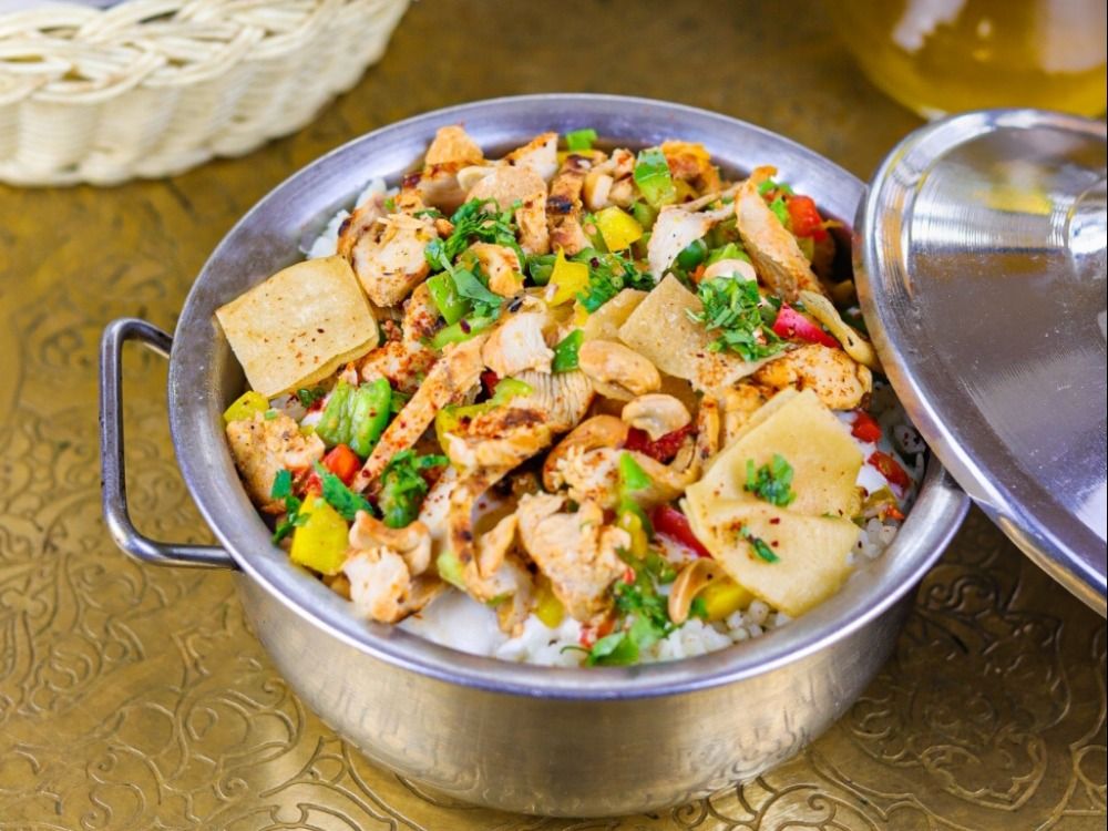 Chicken Shawerma Fatteh