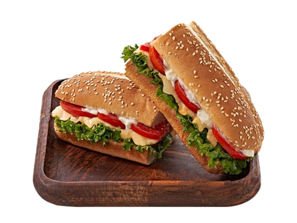 Cheese And Tomato Sandwich
