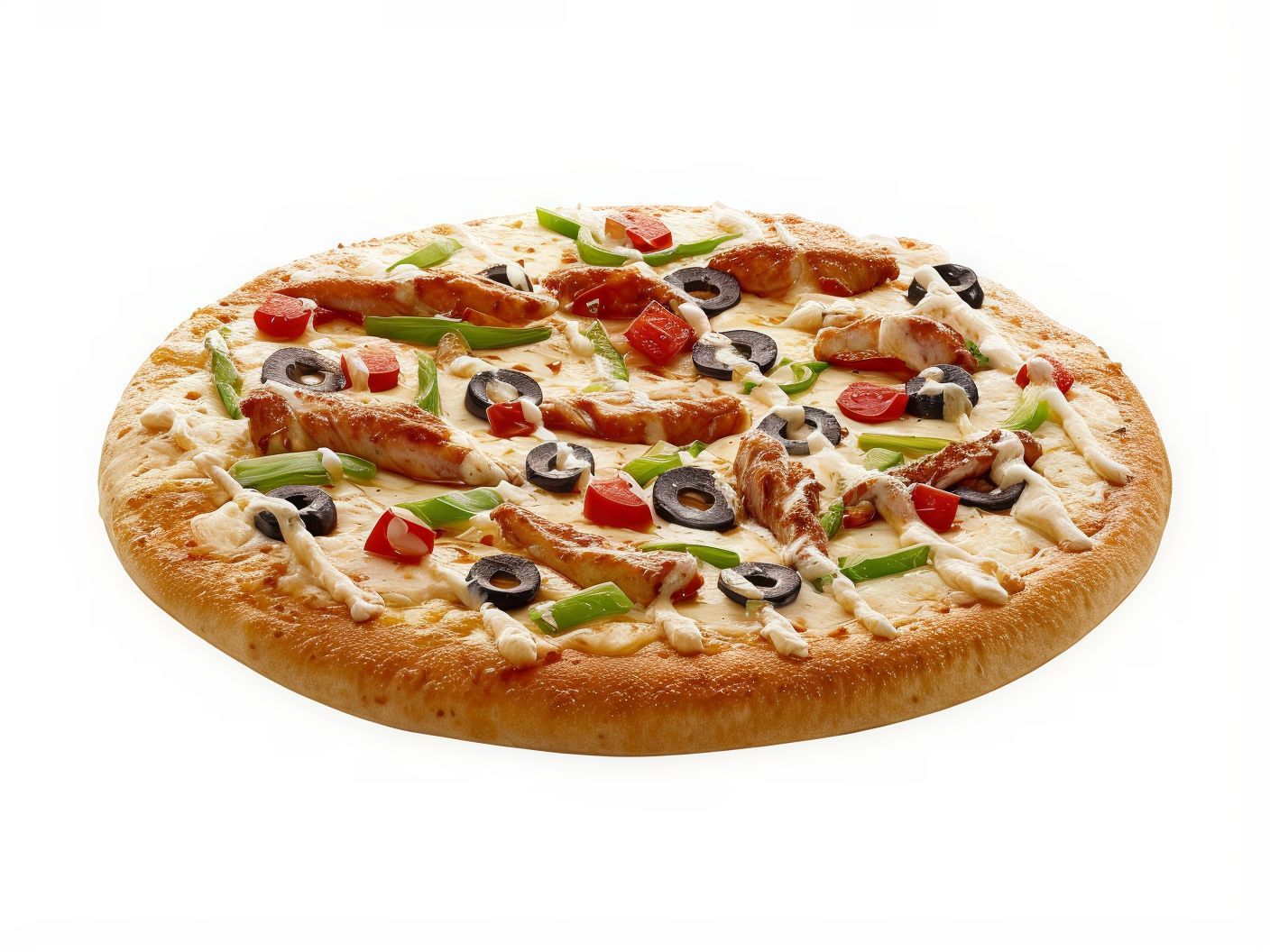 Chicken Ranch Pizza