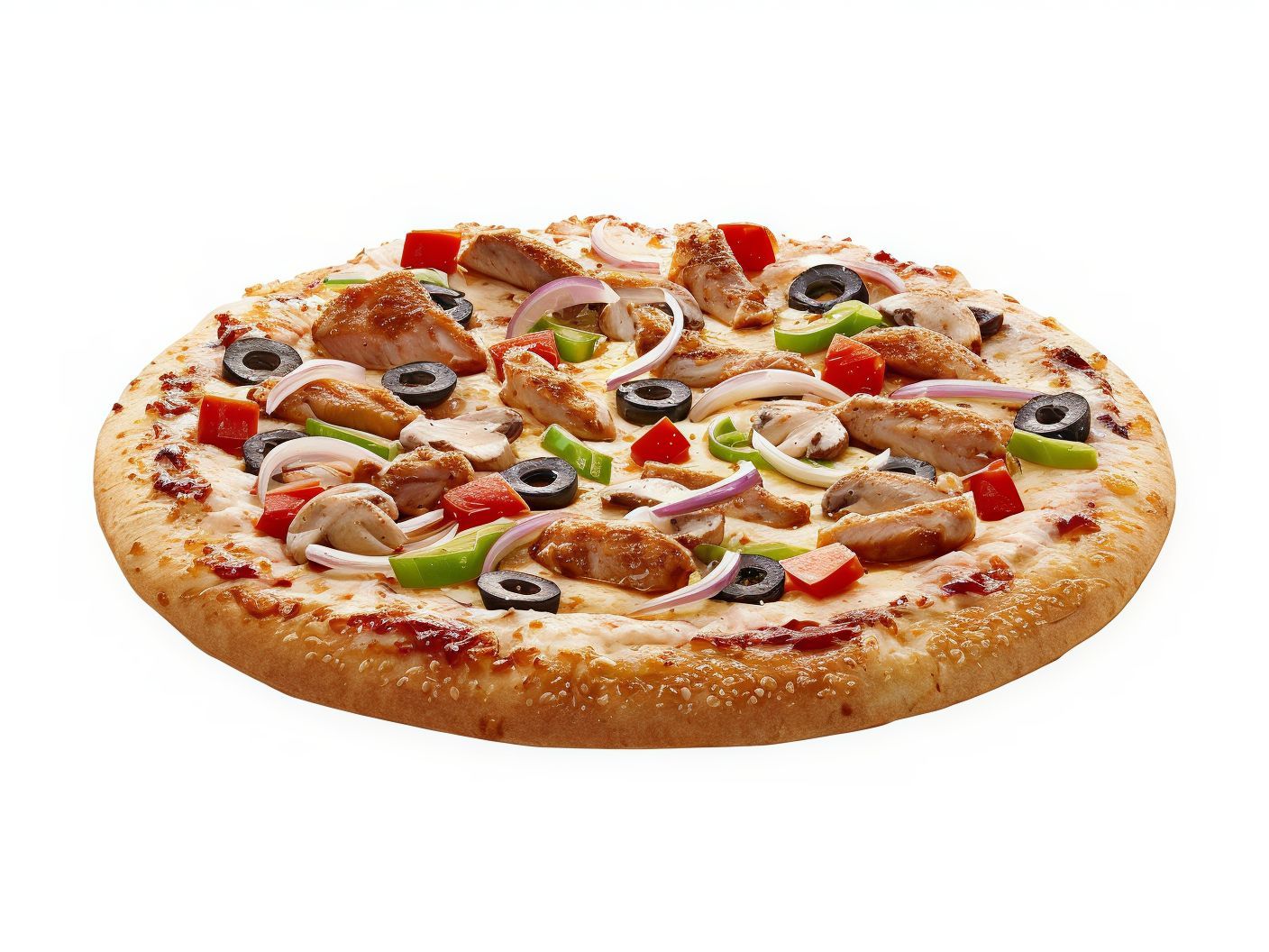 Chicken Supreme Pizza