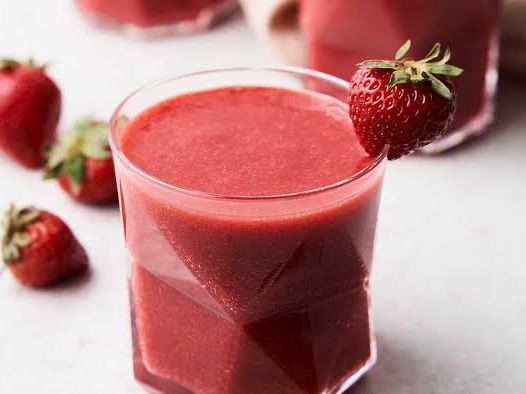 Fresh Strawberry Juice