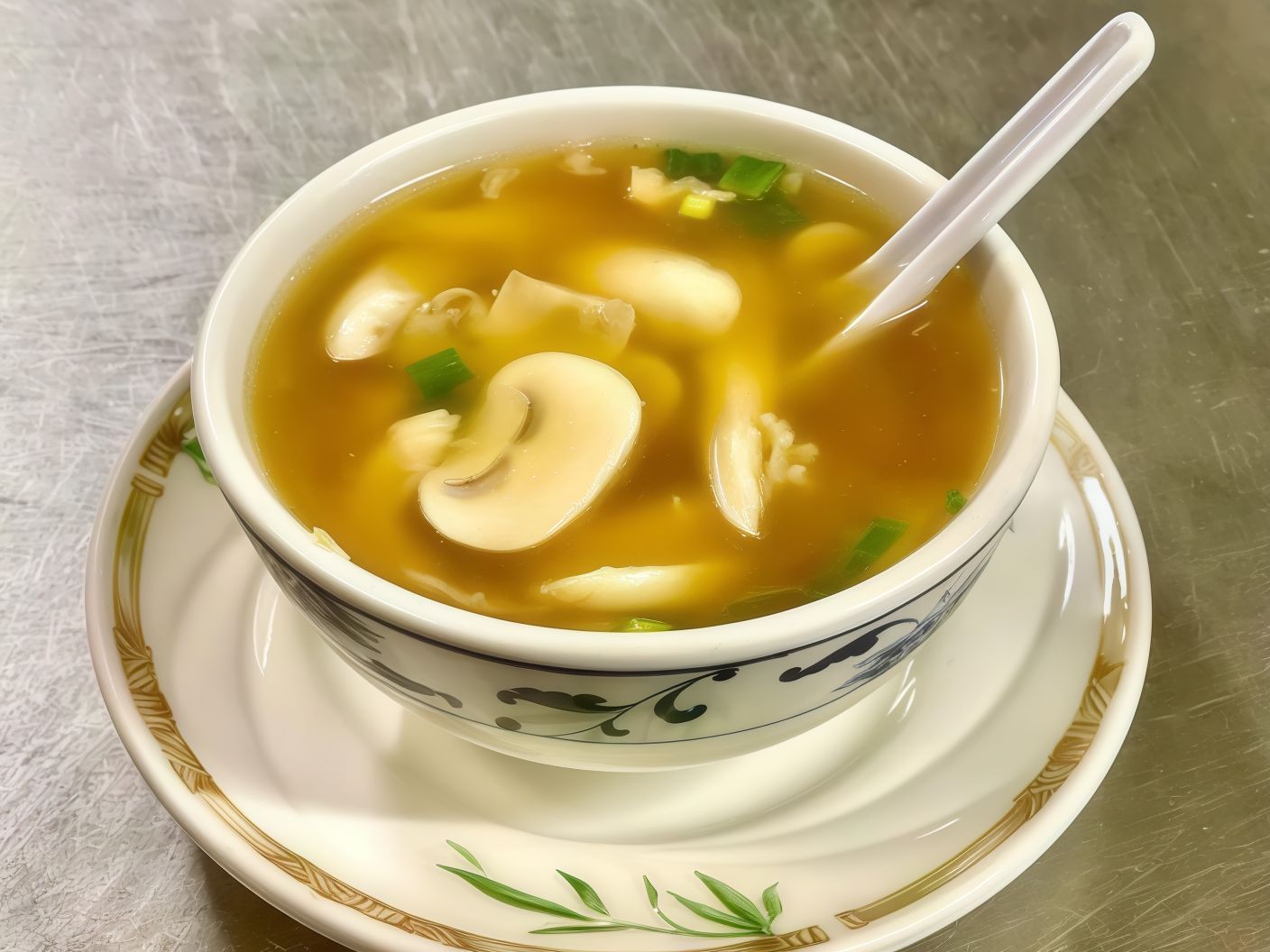A06- Mushroom Chicken Soup