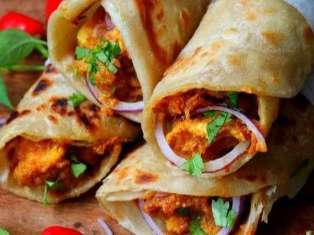 Spicy Chinese Chicken Veggie Sandwich