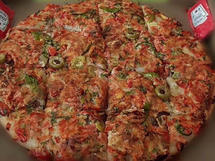 Oriental Sausage on meat