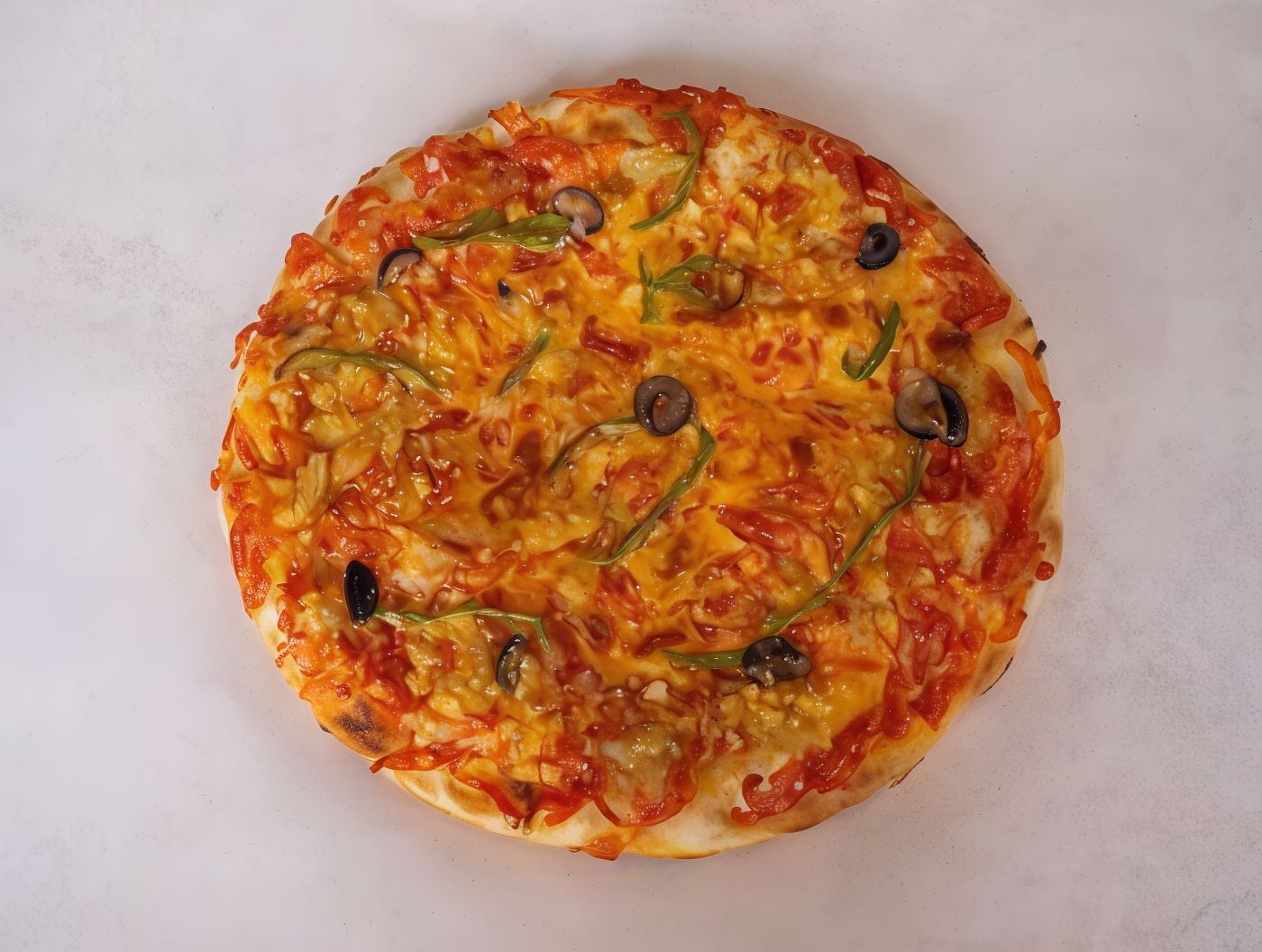 Chicken Oriental Pizza
