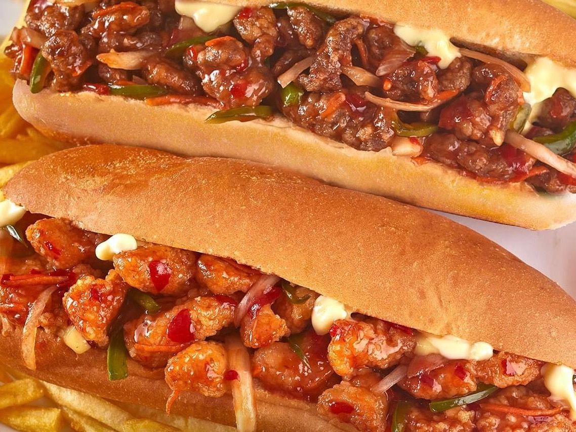 Indian Chicken Tikka Sandwich