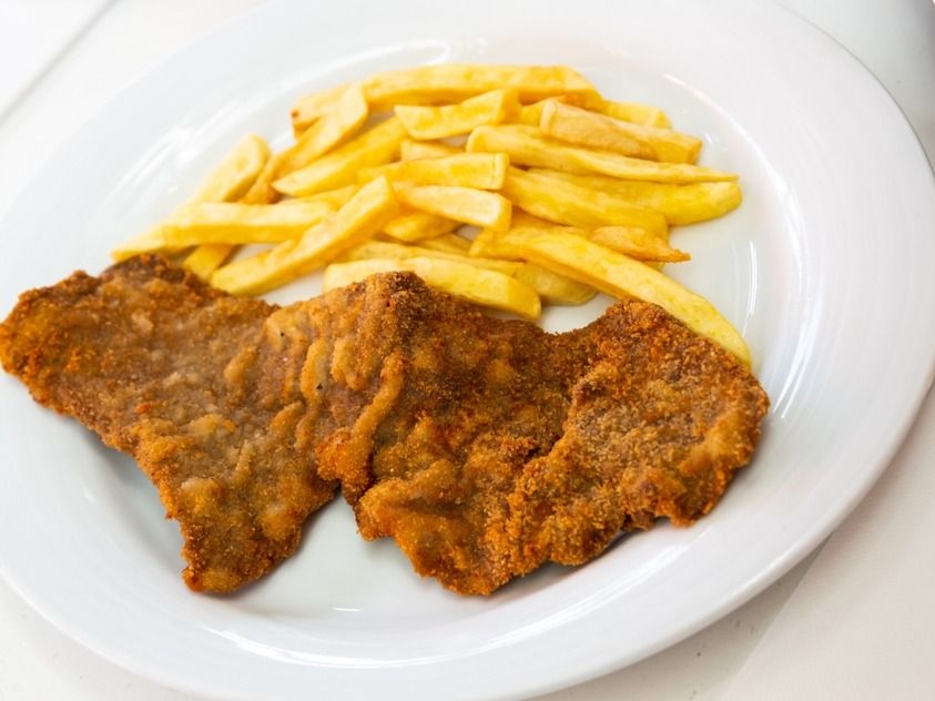 Escalope Pane Platter