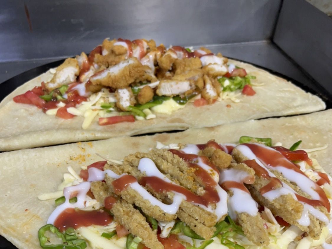 Chicken Pane Nuggets Crepe