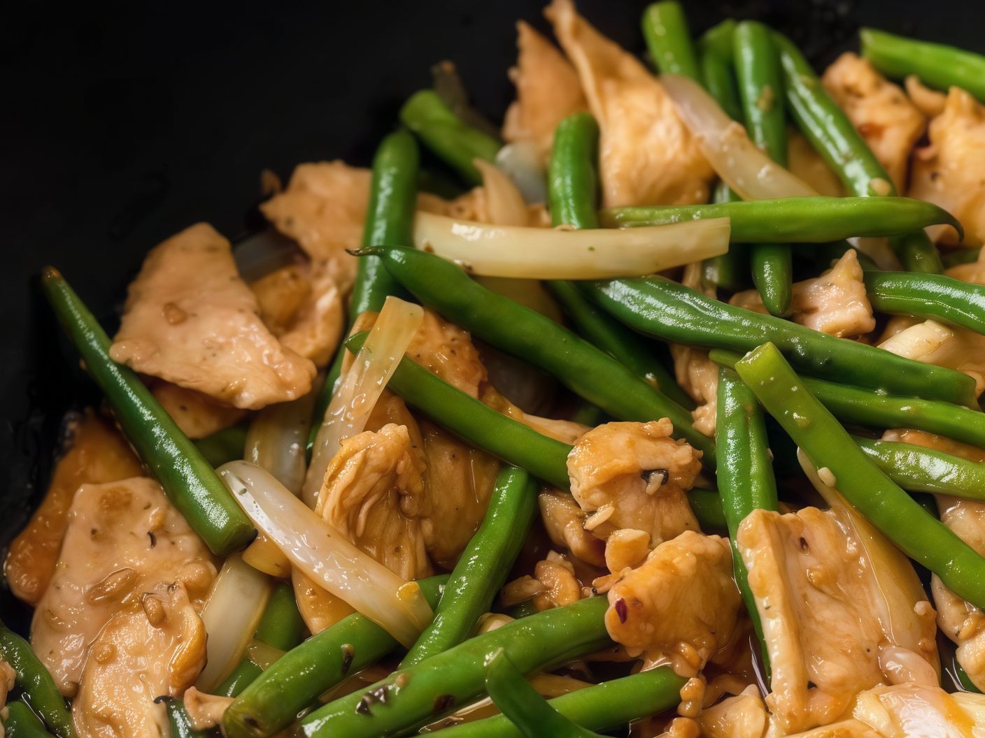C17- Spicy Chicken Green Beans