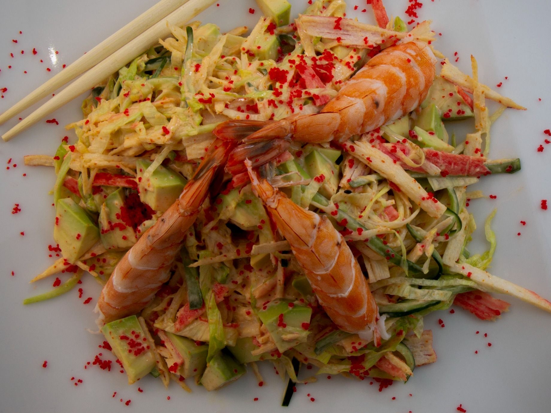 Crab salad