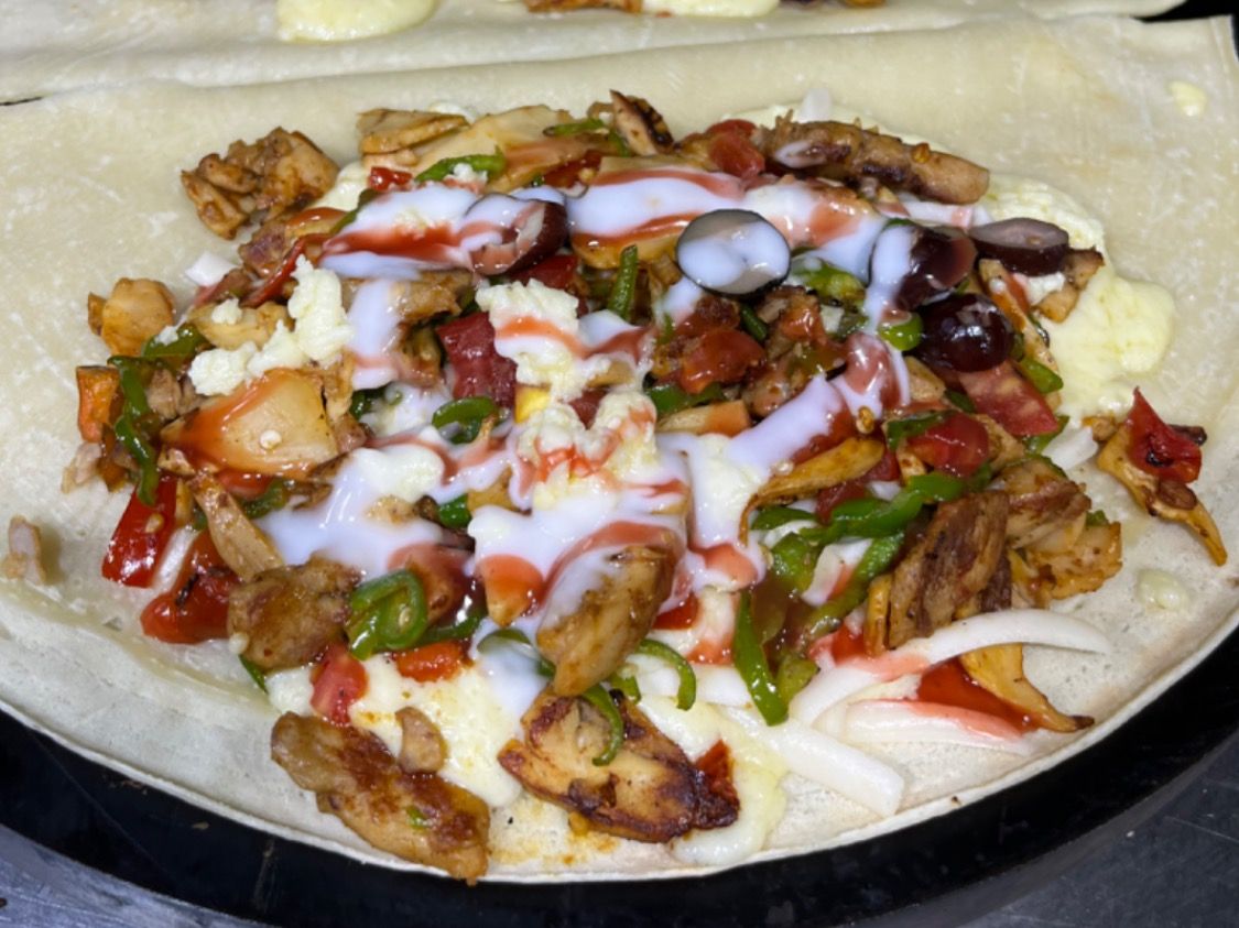 Mix Chicken Crepe