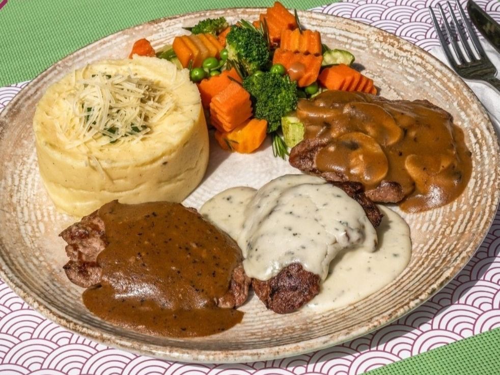 Fillet Three Sauces