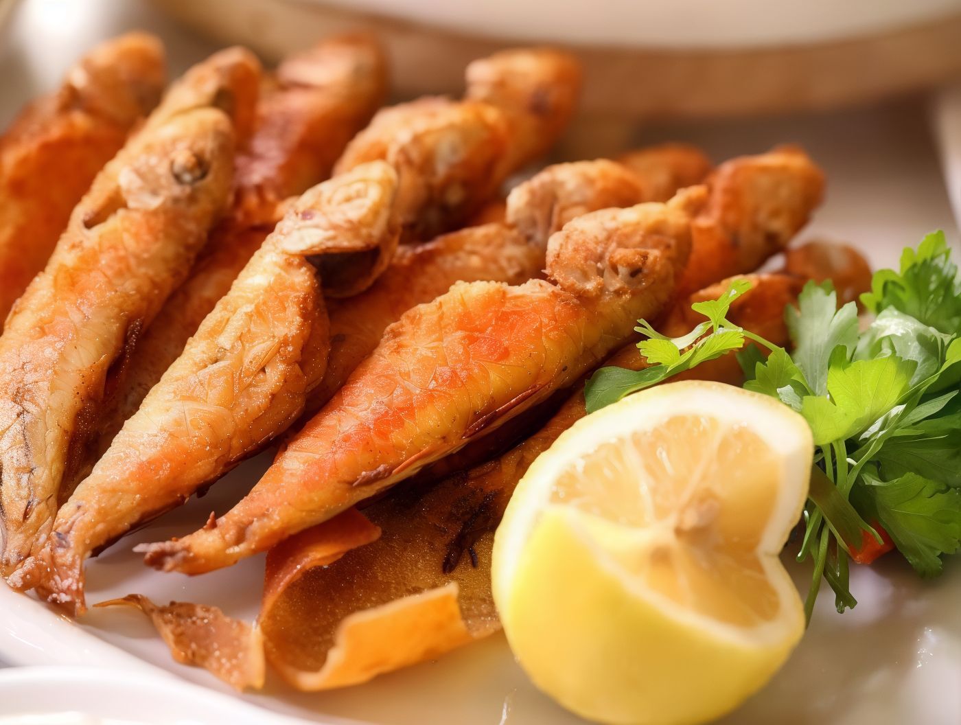 Fried Coral Fish Meal