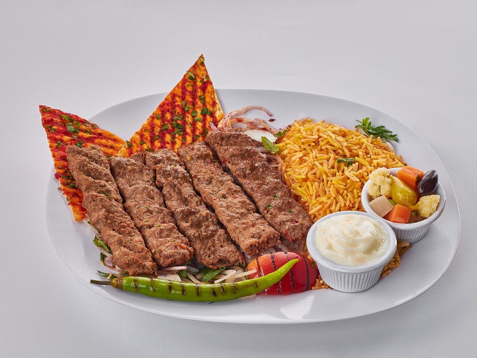 Meat Kebab Meal