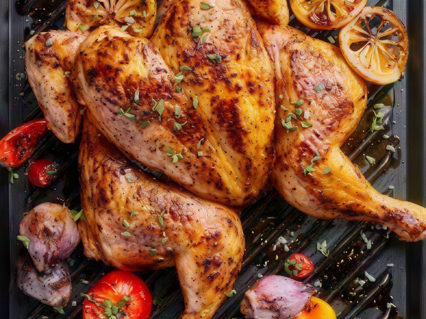 Charcoal Grilled Chicken