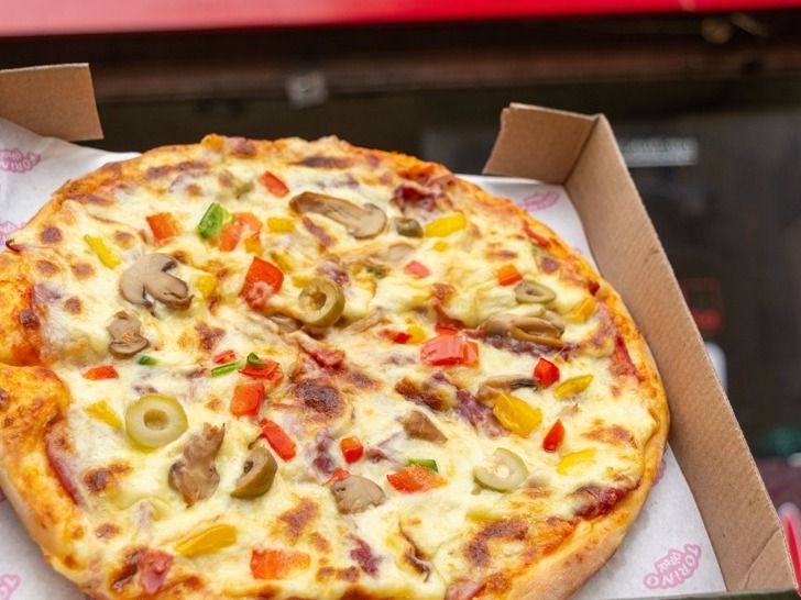 Hot Dog pizza