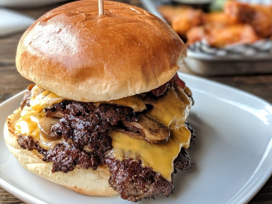 Mushroom burger
