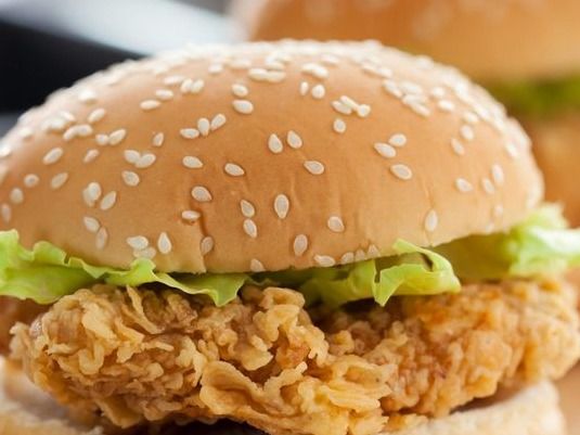 chichen cheese burger