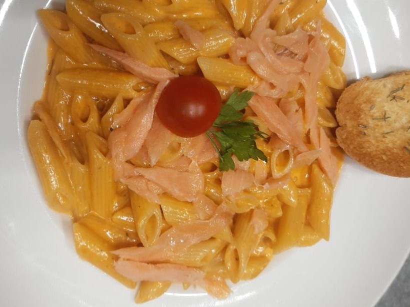 Smoked Salmon Pasta