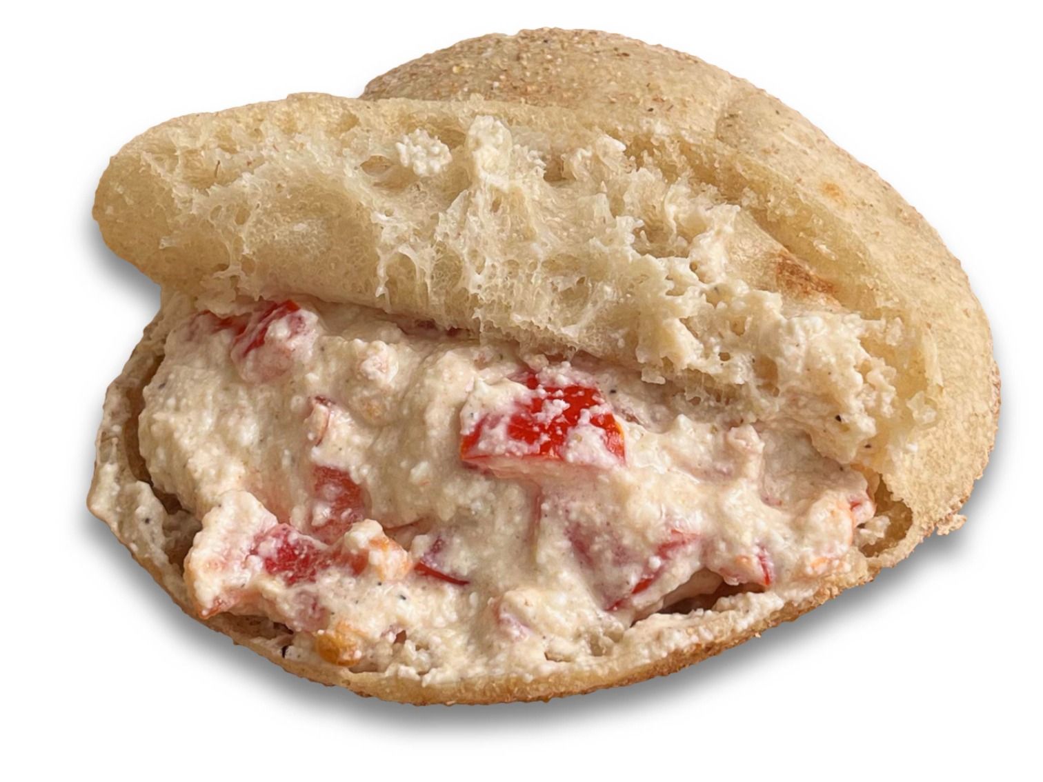 Cottage Cheese With Tomatoes Sandwich