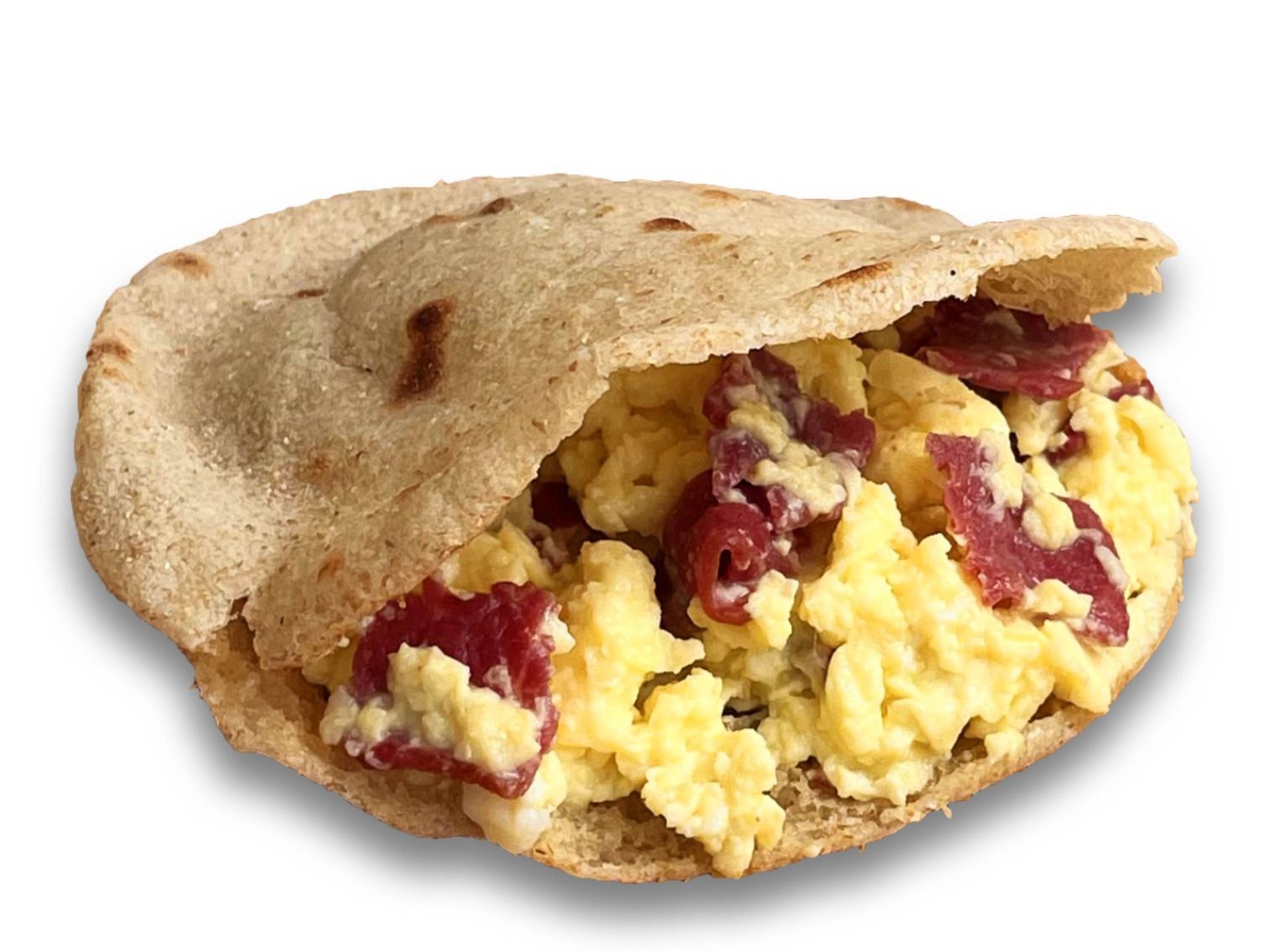 Pastrami Omlete sandwich