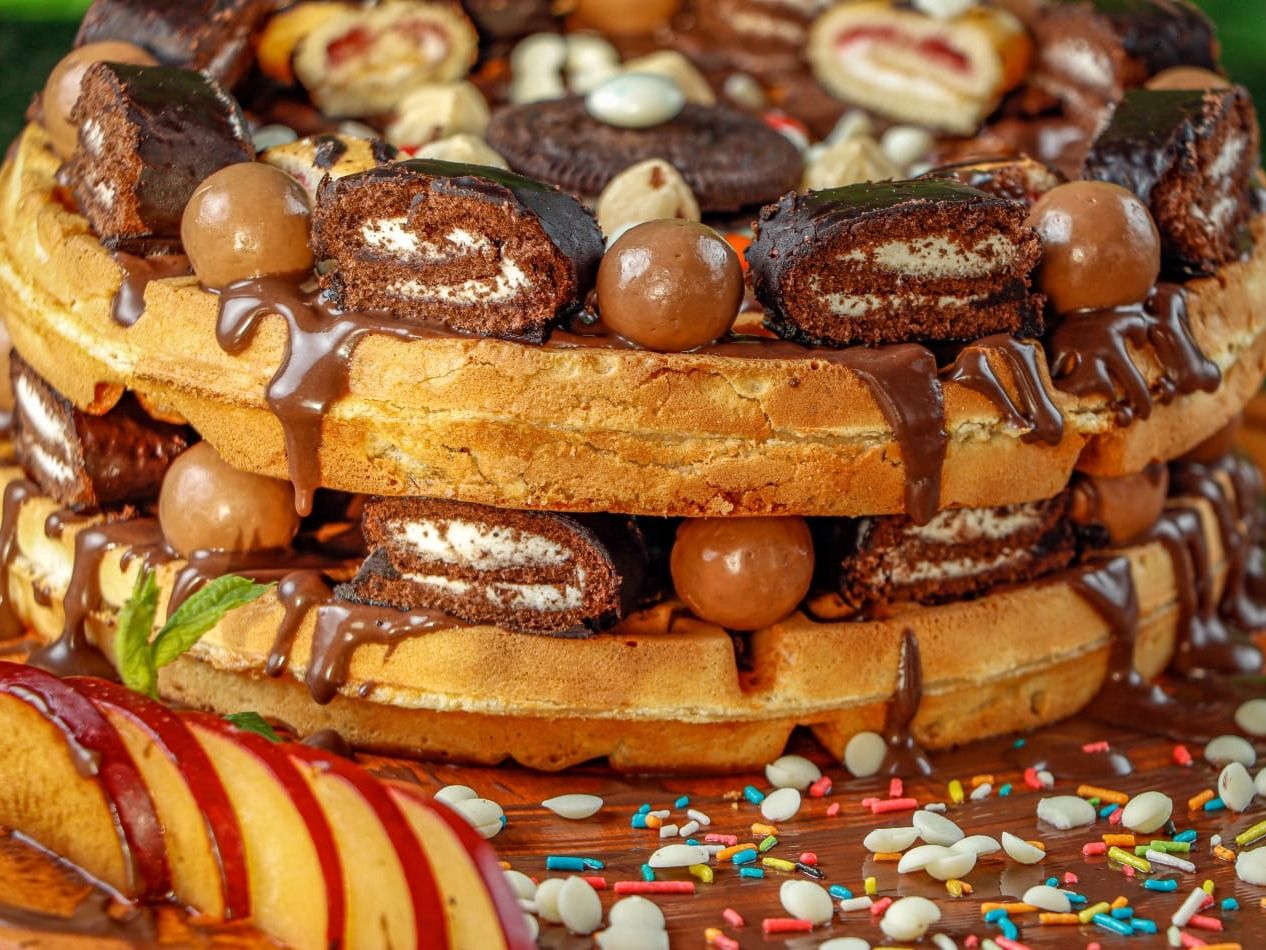Waffle Cake