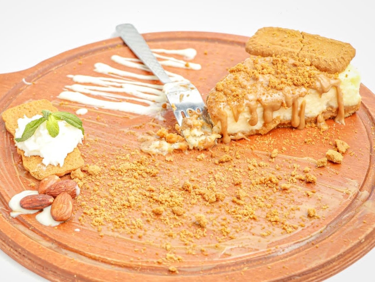 Cheese cake lotus