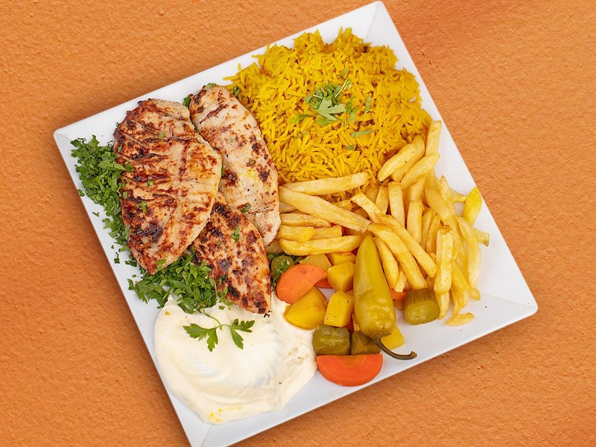 grilled boneless breast 1/4 kilo meal