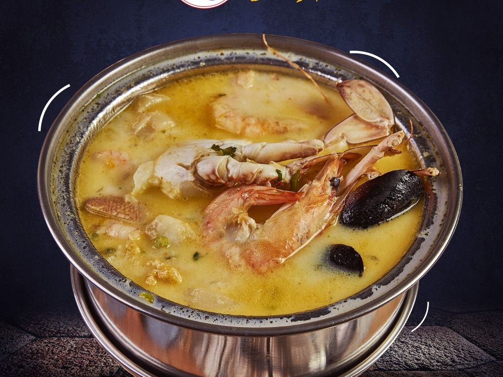 Fish and Hook Seafood Soup