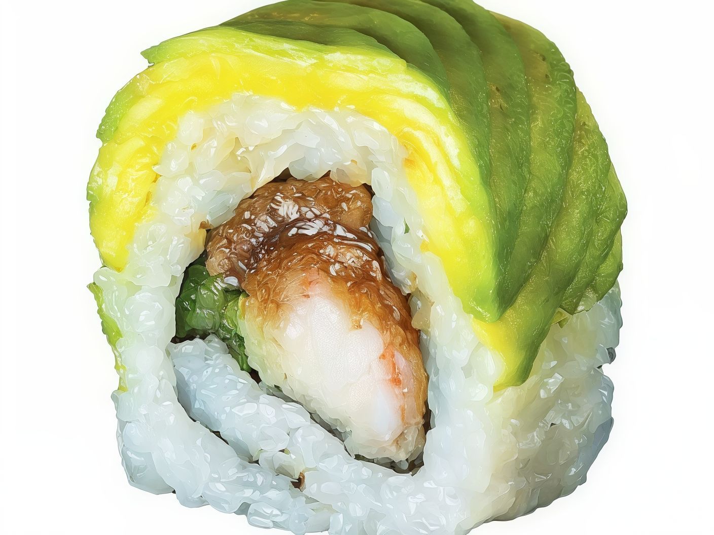 Green Dragon Roll (5 pcs)