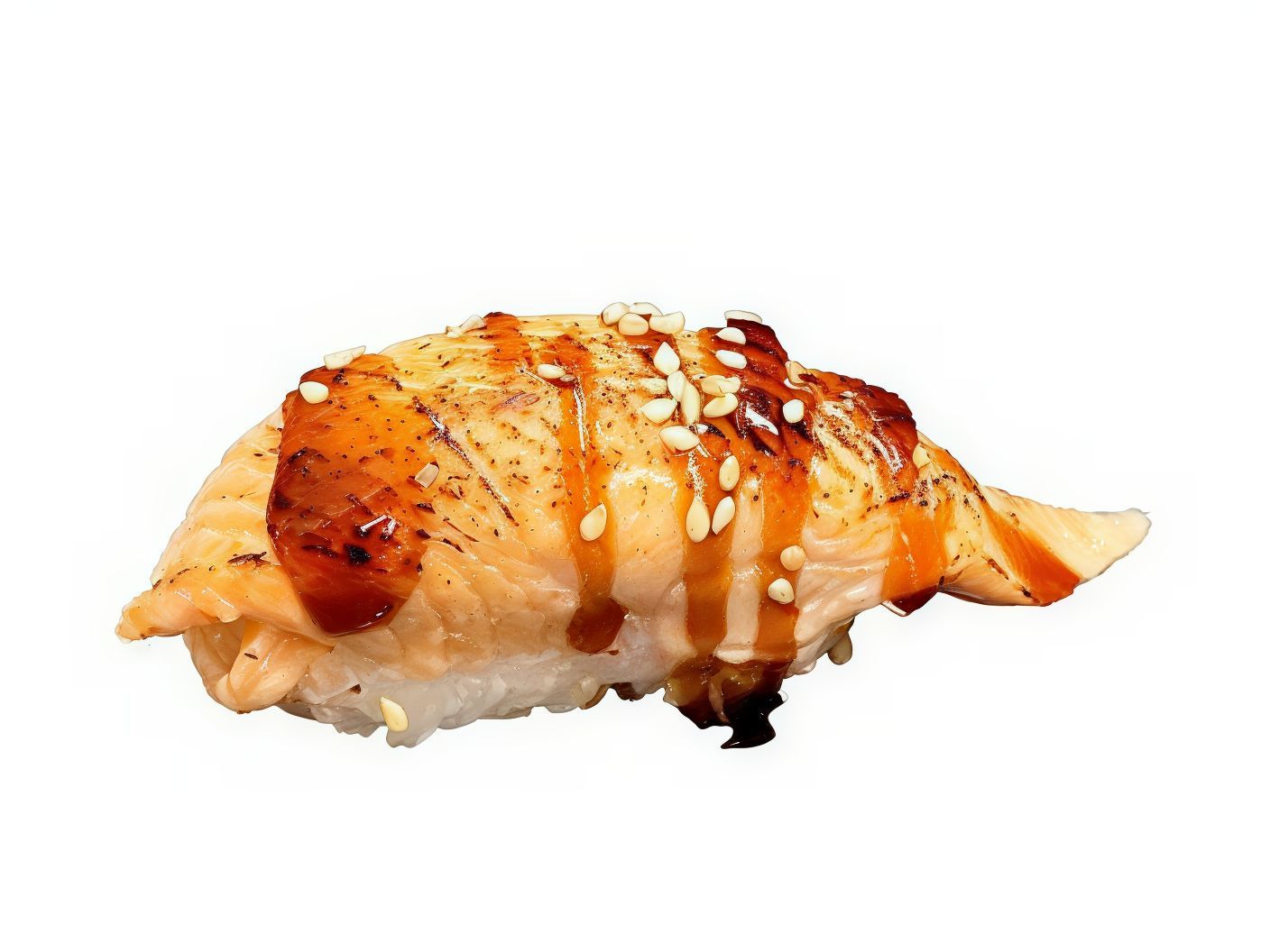 Grilled Salmon Nigiri