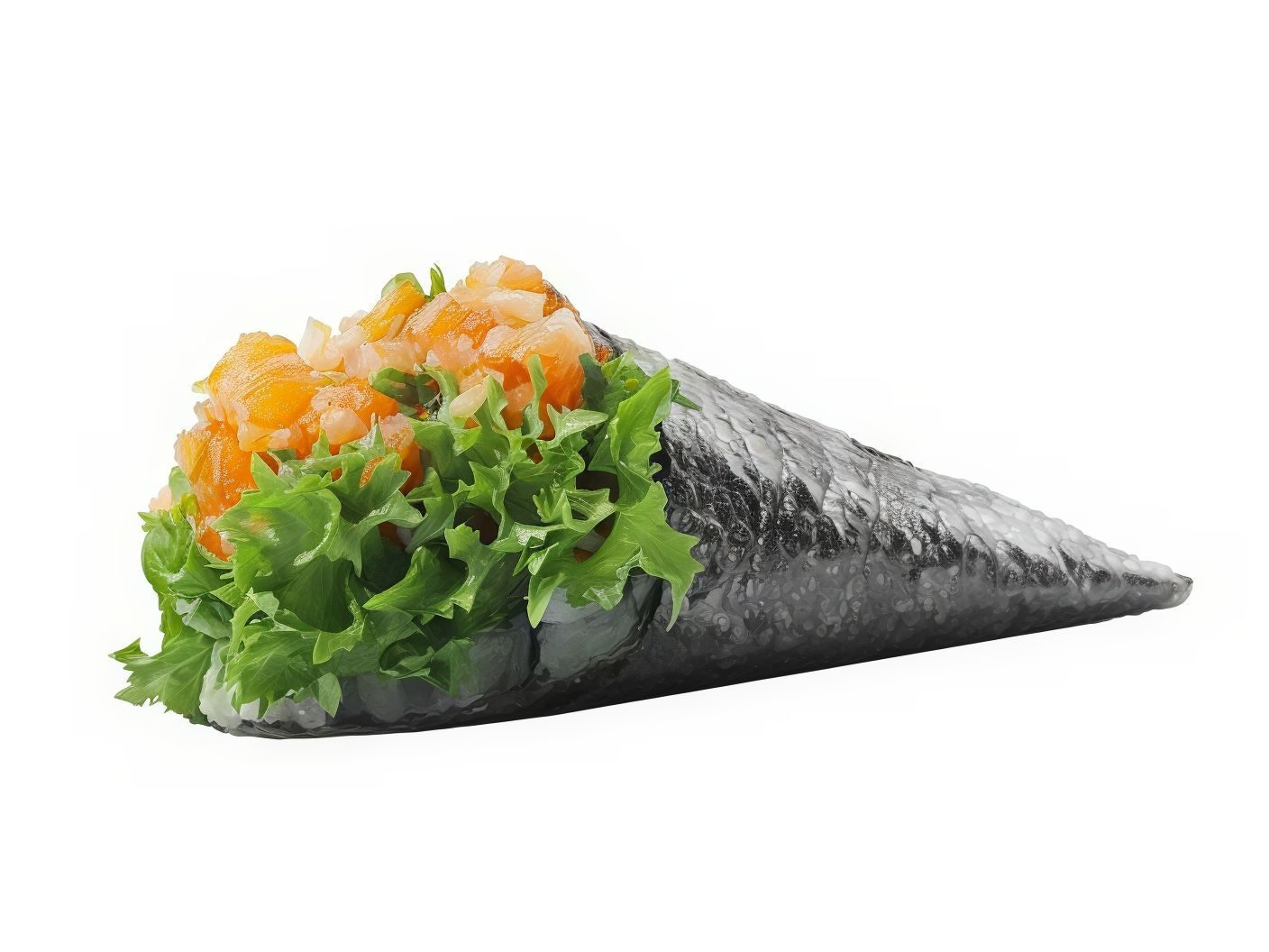 Spicy Salmon Temaki