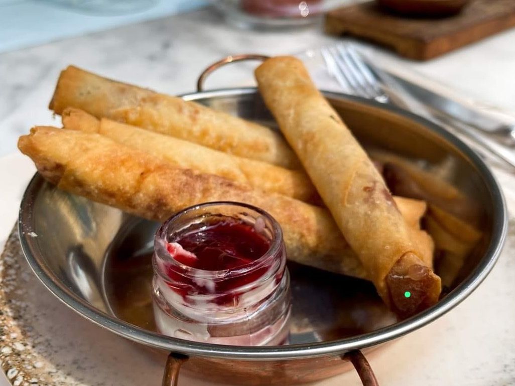 Cranberry Brie Cigars