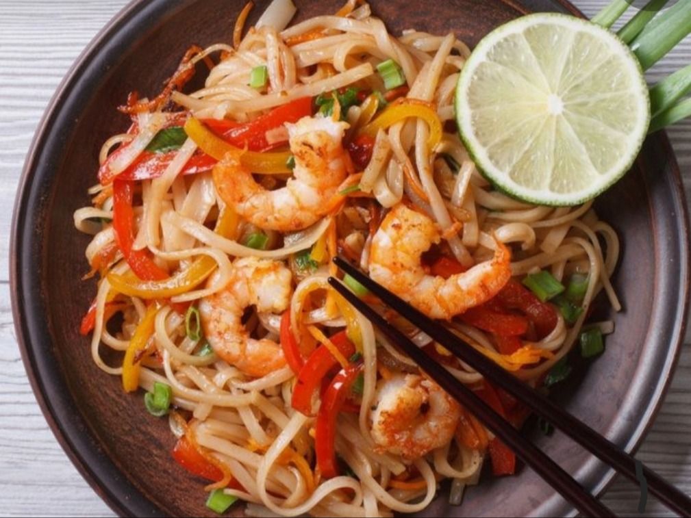 Mixed Seafood Noodles