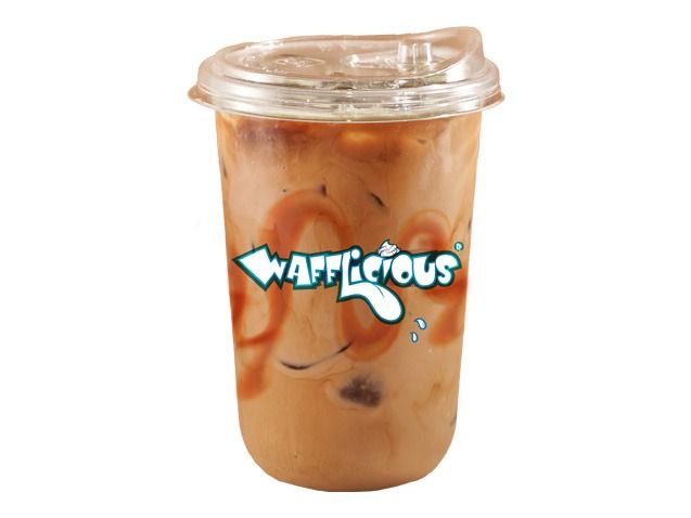 Over Iced Caramel Latte