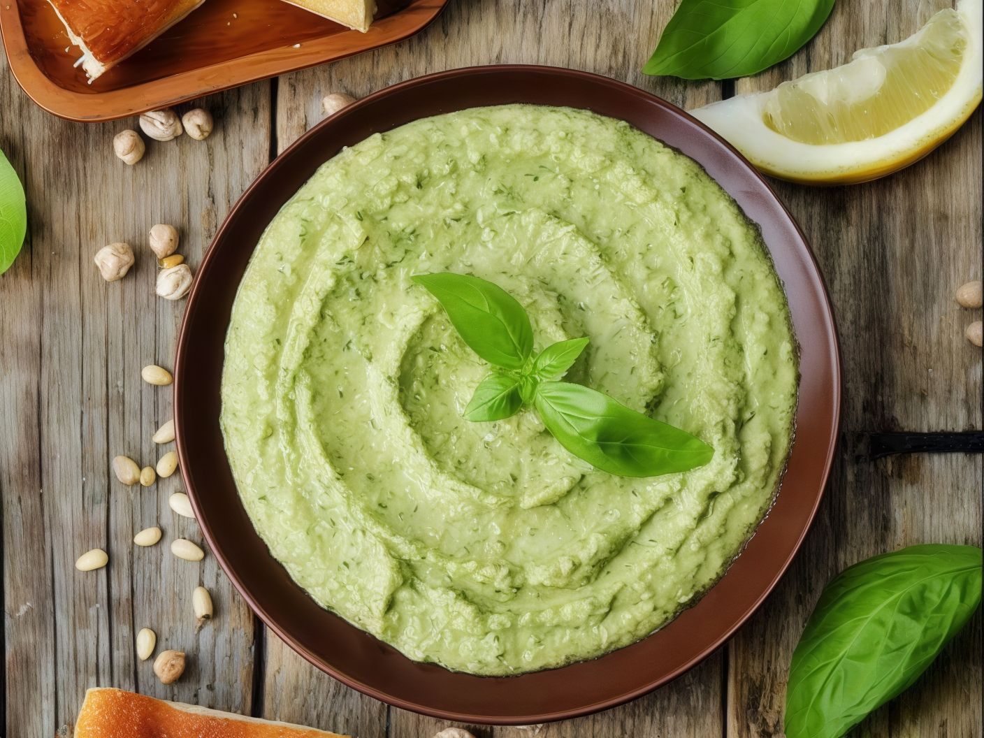 Hummos Basil