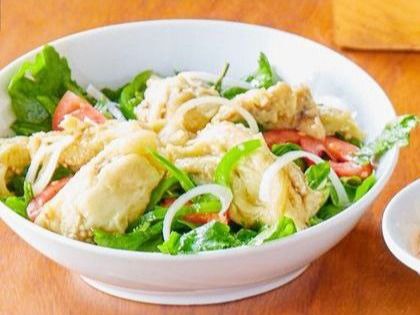 Jabalieh Salad Eggplant