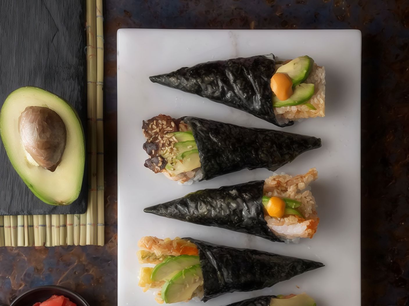 Skin Salmon Temaki