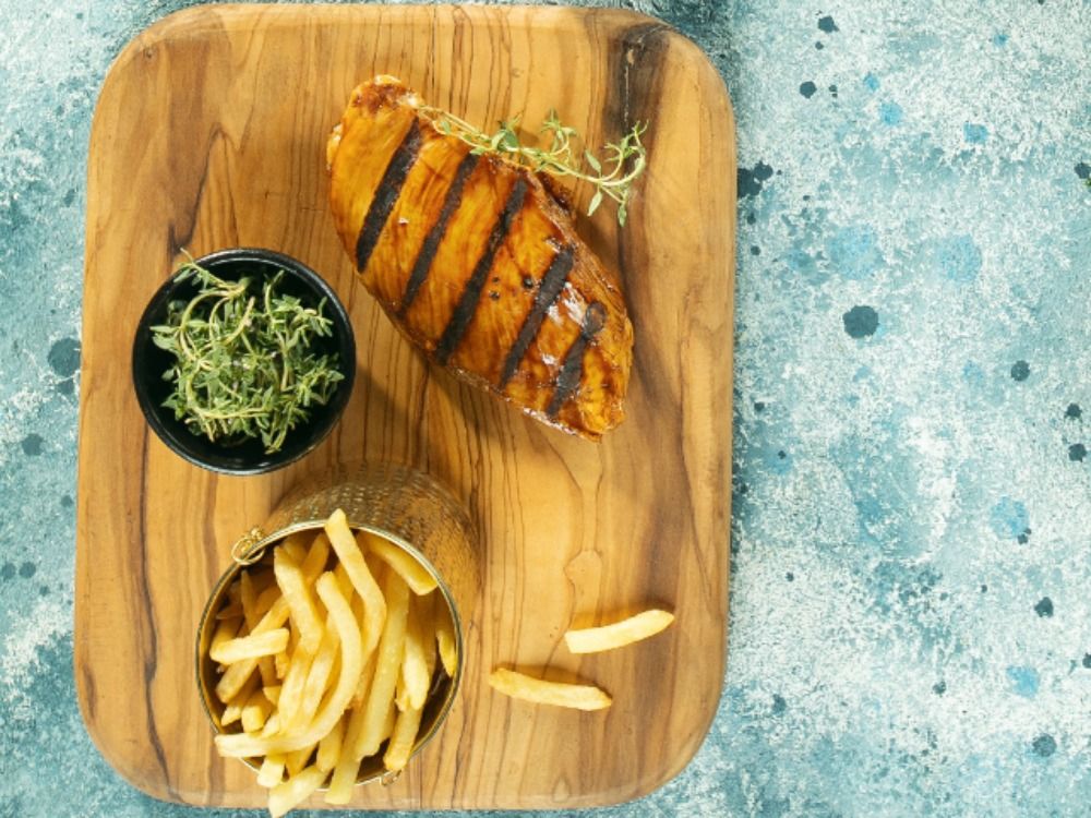 Char grilled Herbed Chicken
