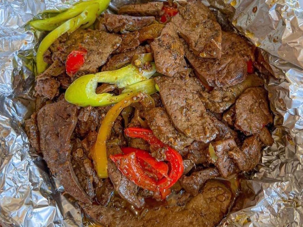 Liver Skillet with Rice
