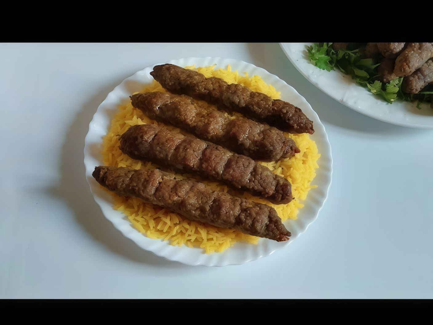 1/8 kofta with rice meal