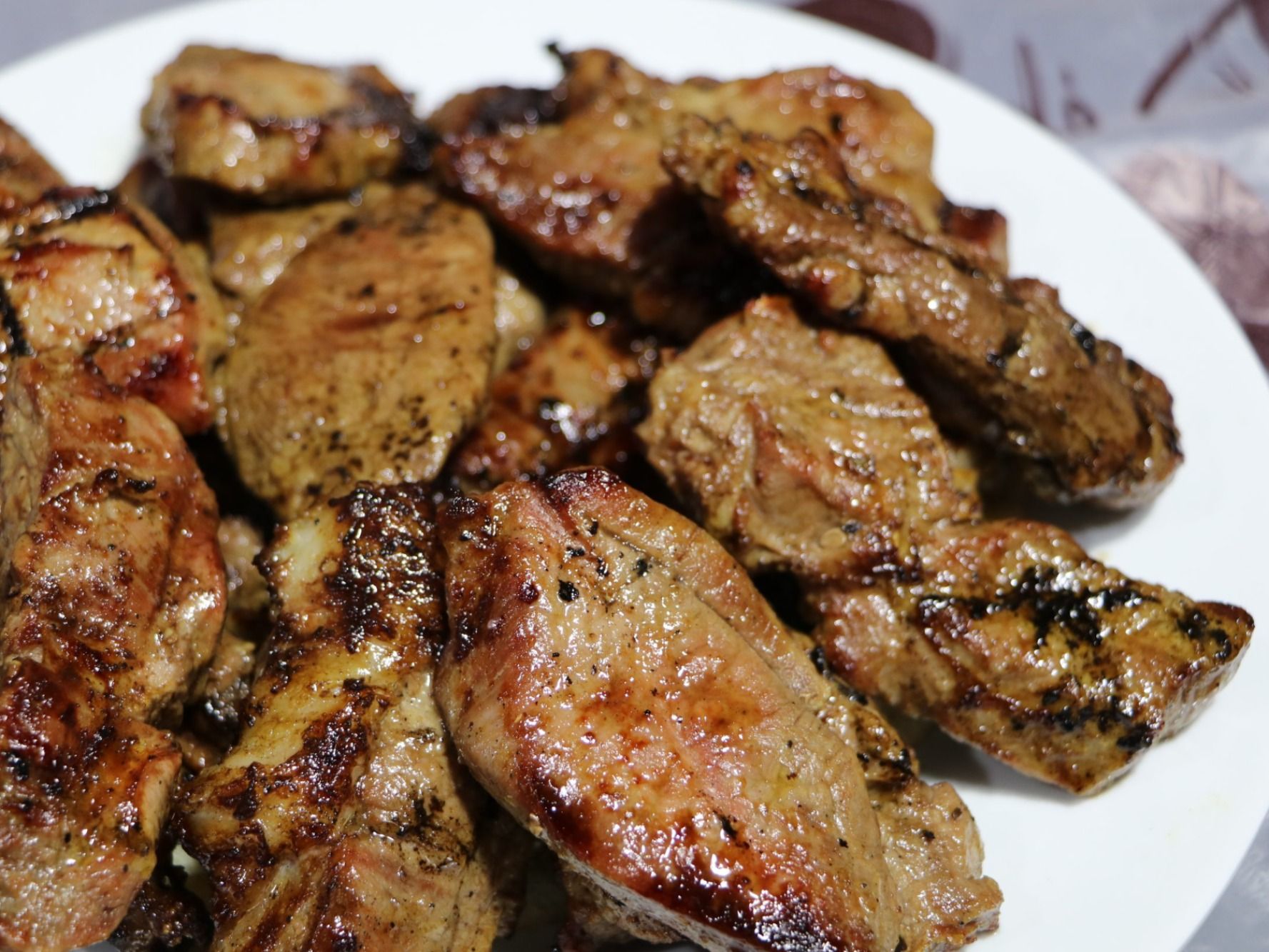 1/4 Mutton kebab with basmati rice meal