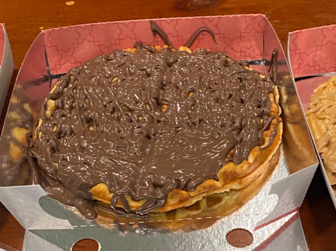 Nutella Chocolate Waffle