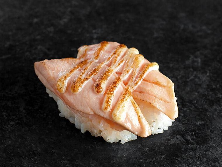 Nigiri Fried Salmon