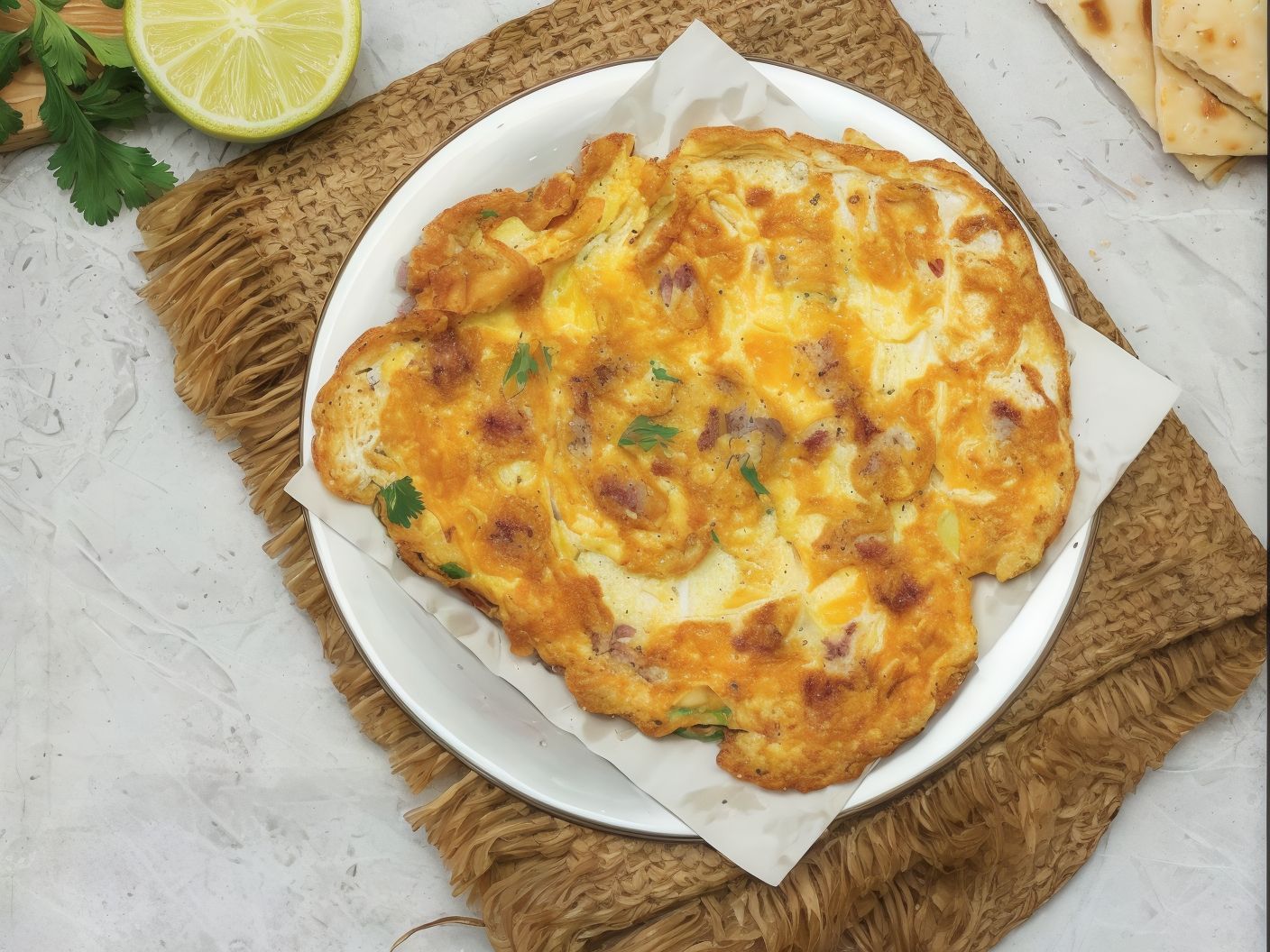 Pastrami Omelette
