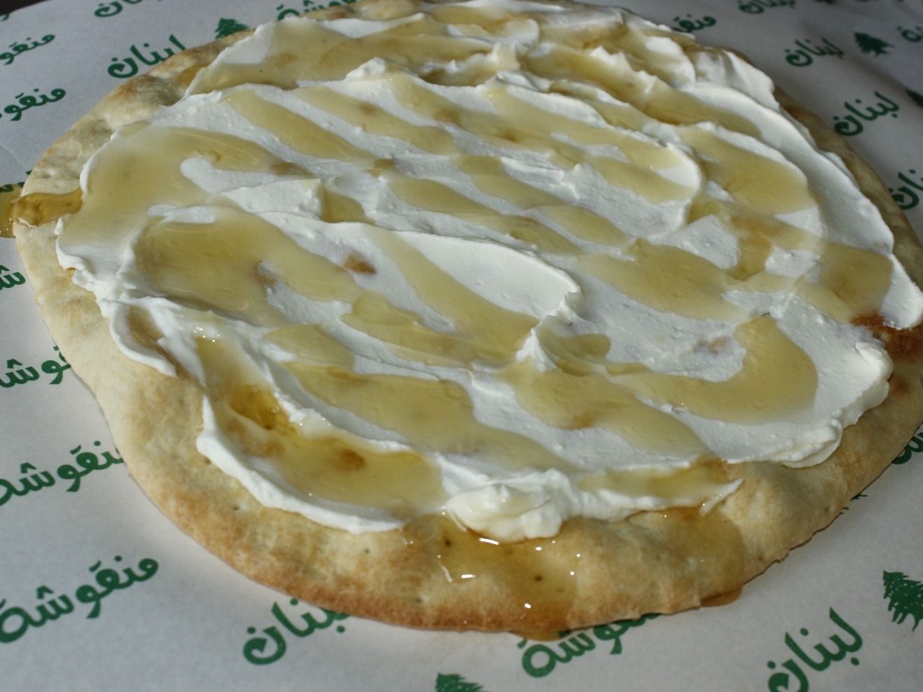 Labneh with honey