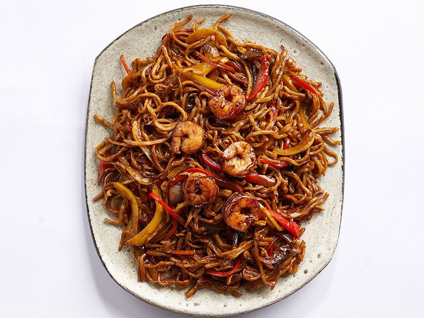 Shrimp And Egg Noodles
