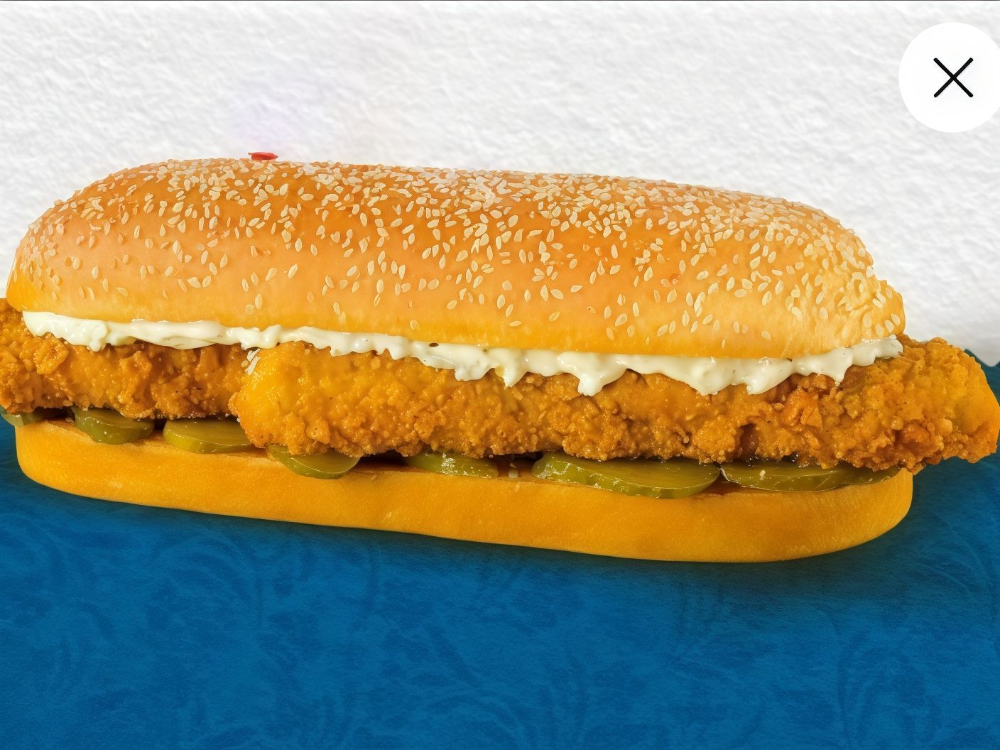 Spicy Strips Sandwich