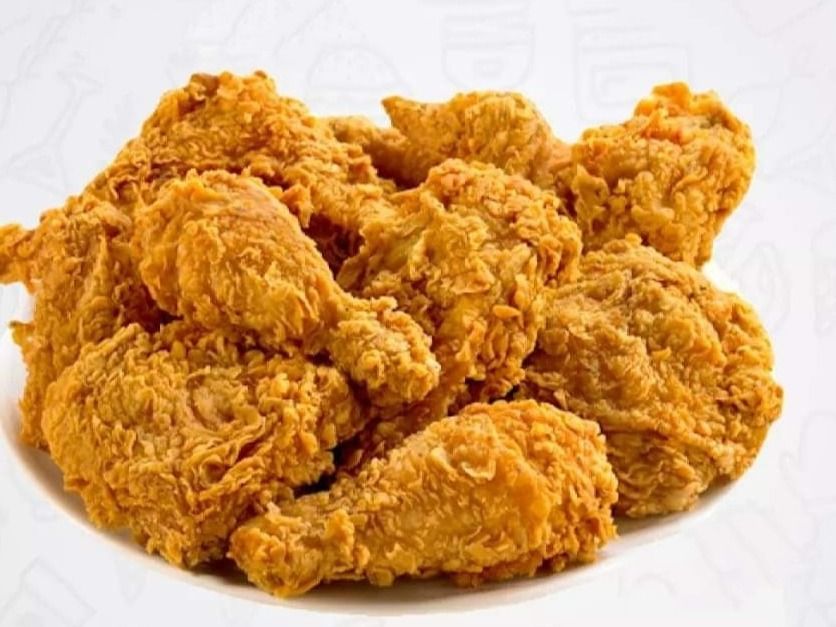 Half broasted chicken