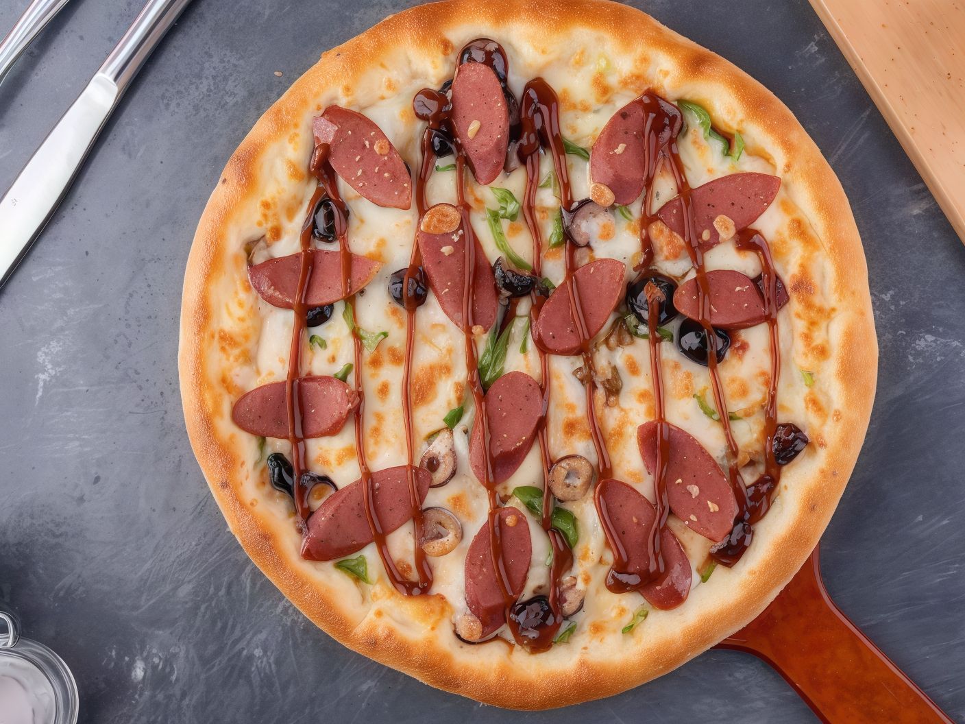 Classic Hot Dog Pizza